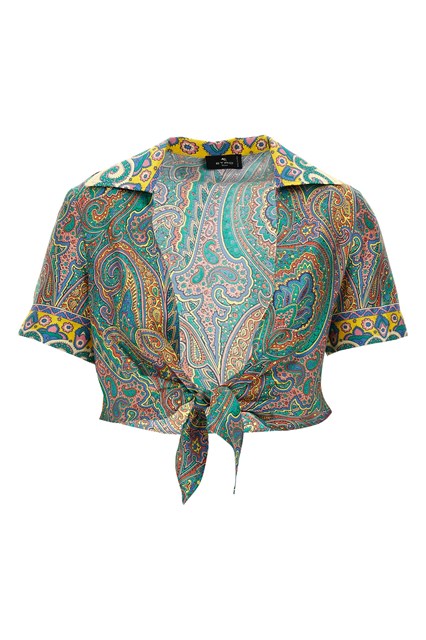 Camicia Paisley - Multicolor (XS)