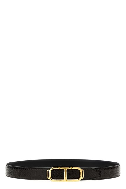 Cintura reversibile logo - Multicolor (100 cm)