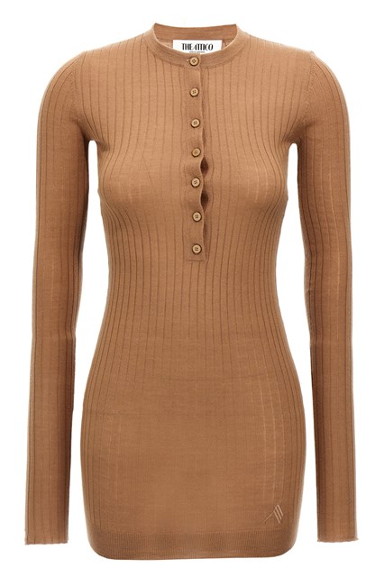 Abito mini coste - Marrone (40 IT)