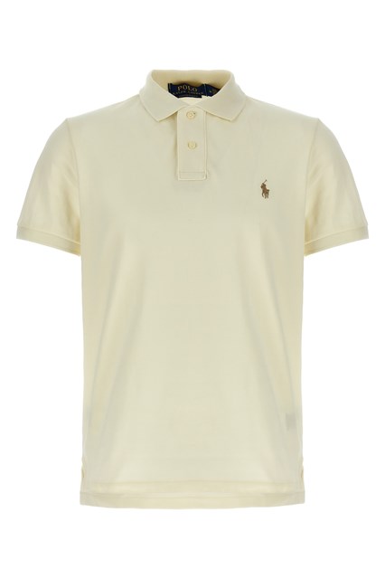 Polo ricamo logo - Beige (S)