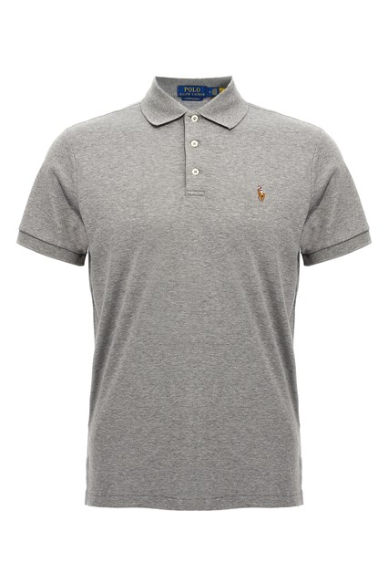 Polo ricamo logo - Grigio (S)