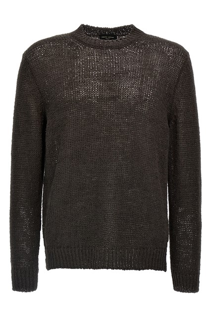 Maglione rete - Marrone (50 IT)