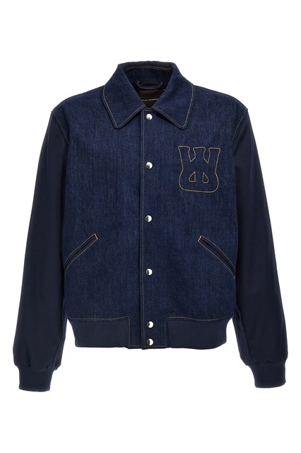 Giacca 'The Echo Denim Varsity' - Blu (52 IT)