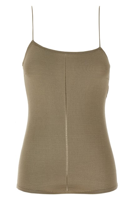 Top traforato - Beige (S)