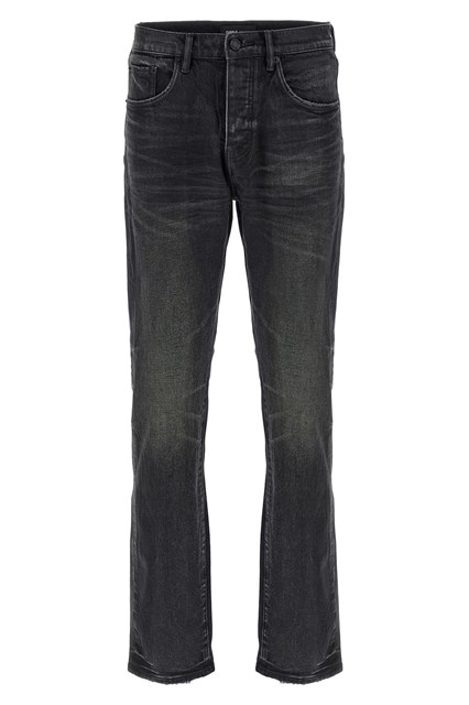 Jeans 'P005 Double Dip Coated' - Nero (31)
