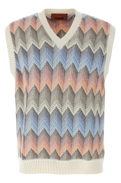 Gilet chevron - Multicolor (48 IT)