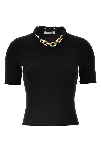 T-shirt catena - Nero
