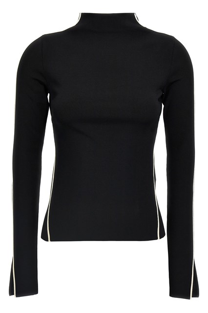 Maglia 'Adda' - Bianco/Nero (XS)