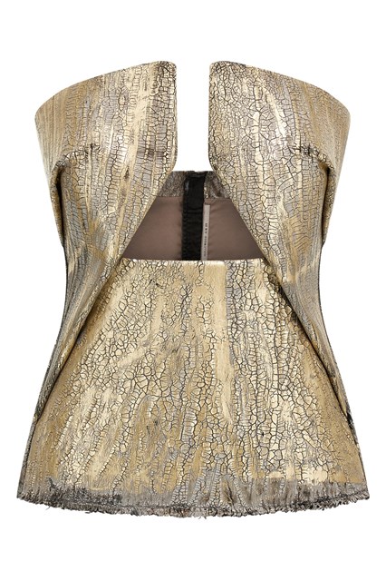 Top 'Woven Prong' - Oro (42 IT)