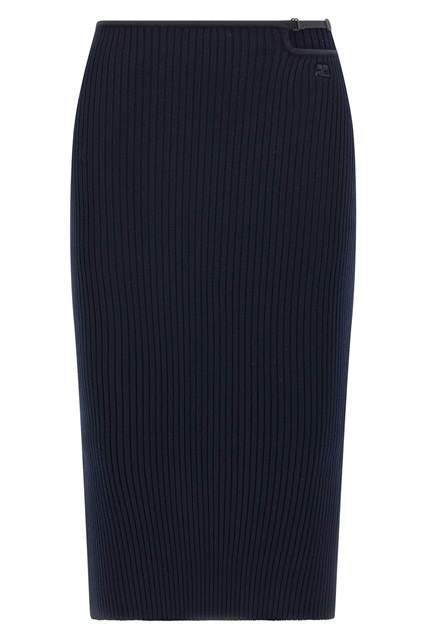 'Loop Rib knit' skirt