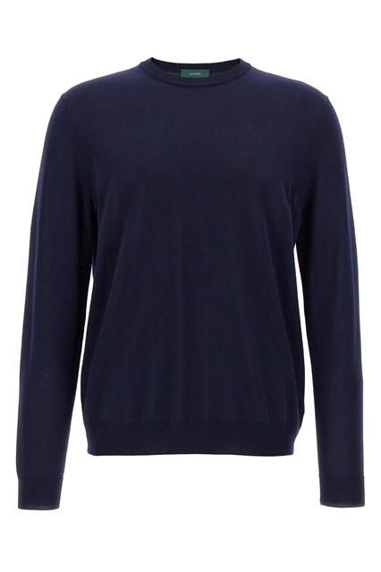 Maglia cotone - Blu (48 IT)