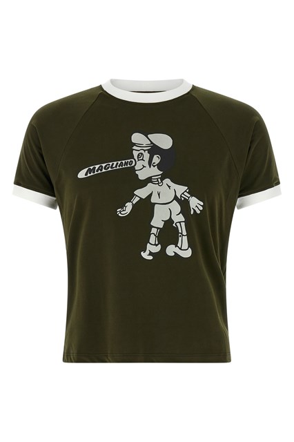 T-shirt 'Britpop' - Verde (M)