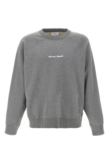 Logo embroidery sweatshirt