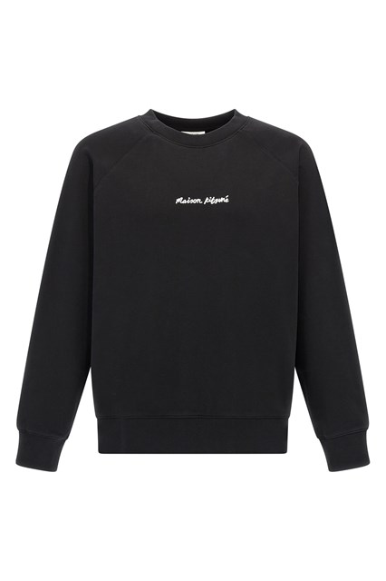 Logo embroidery sweatshirt