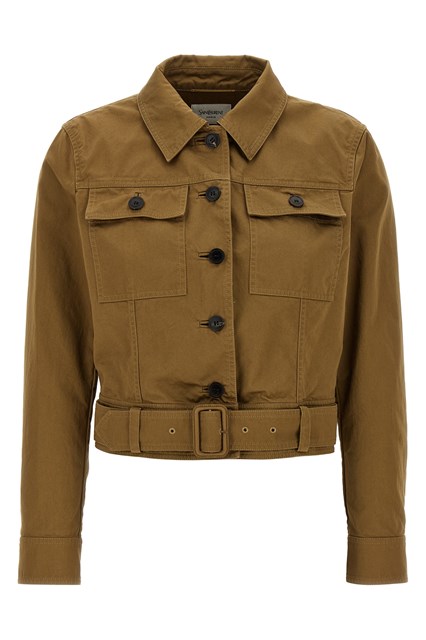 Giacca canvas - Marrone (34 FR)