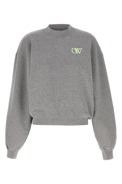 'Ow' embroidered sweatshirt