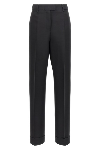 Pantalone piega stirata - Nero (40 IT)