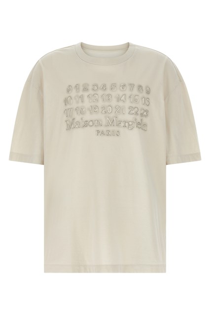 T-shirt logo - Beige