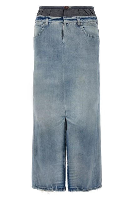 Gonna denim spacchi - Multicolor (36 IT)