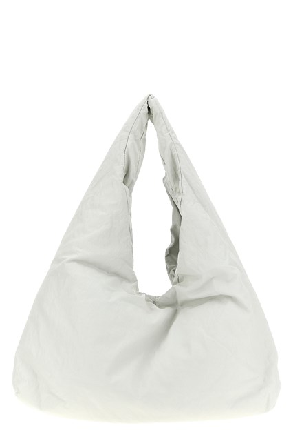 Borsa a spalla 'Knit Hobo' - Bianco (U)