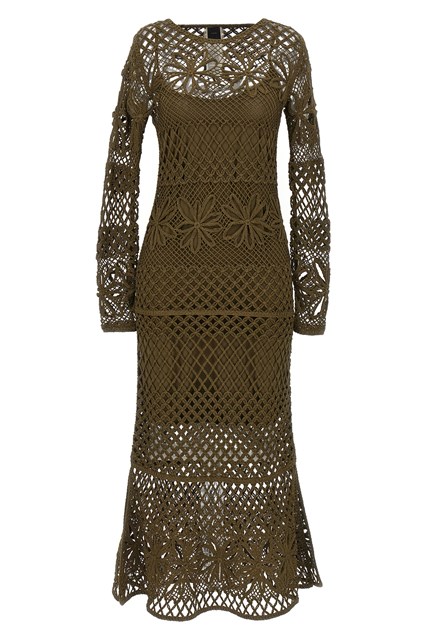 Abito crochet - Verde (XS)