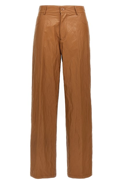 Pantalone effetto pelle - Marrone (44 IT)