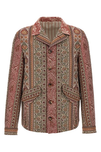 Overshirt collo balmacaan - Multicolor (XL)