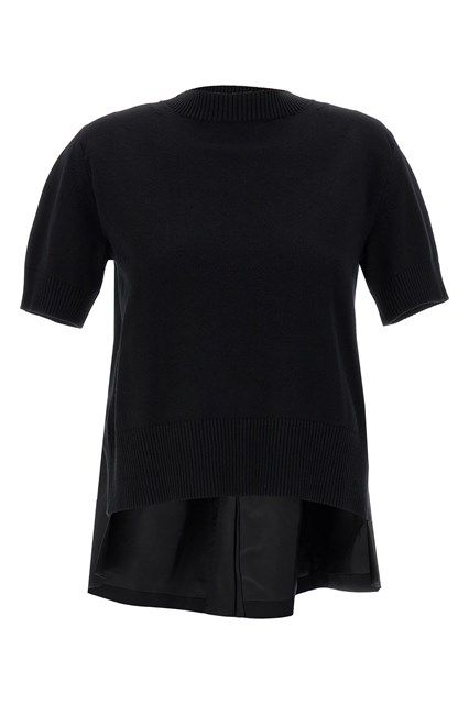 Maglia patchwork - Nero (3)