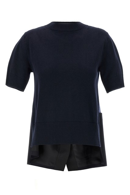 Maglia patchwork - Blu (2)