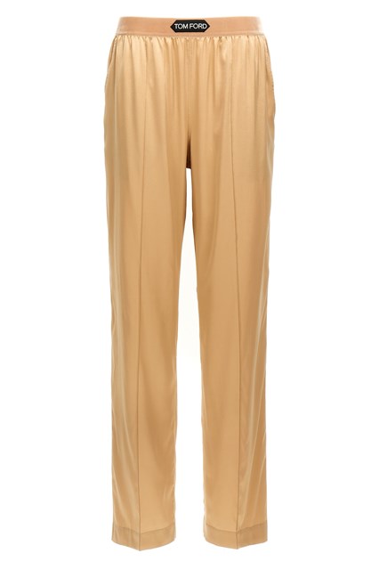 Pantalone seta - Beige