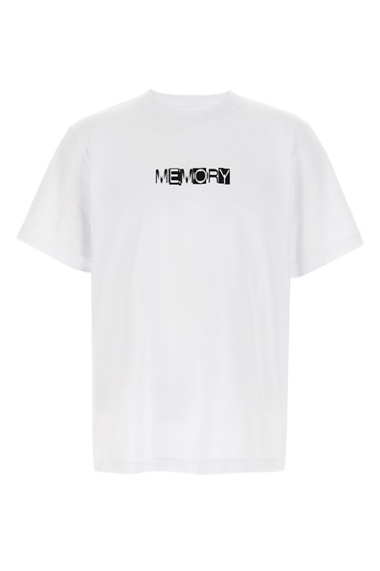 T-shirt 'Memory' - Bianco/Nero (1)