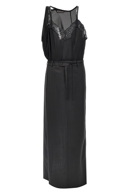 'Patched Slip' dress