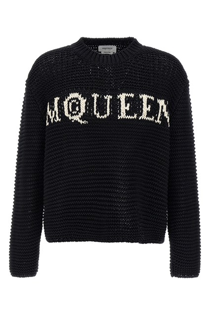 Maglione logo - Bianco/Nero