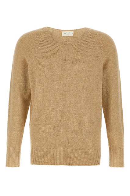 Maglia bouclé - Beige
