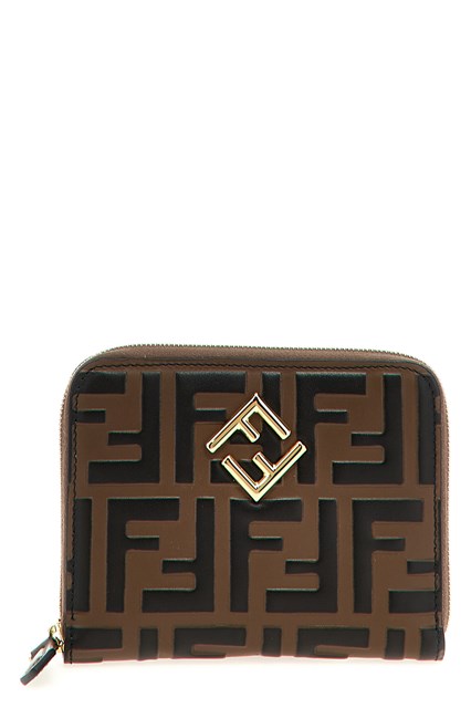 Portafoglio 'FF Diamonds' medio - Marrone (U)