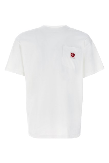 T-shirt 'Pocket Heart' - Bianco (M)