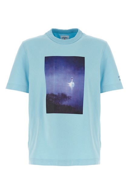 T-shirt 'Archive Swan' Barbour x NOAH - Azzurro (L)