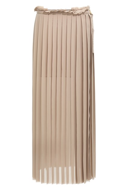 Gonna 'Pleated' - Beige (36 FR)