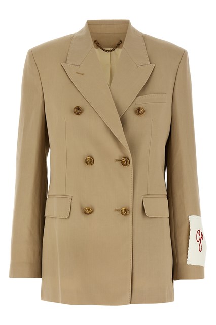 Blazer bottoni araldici - Beige (38 IT)