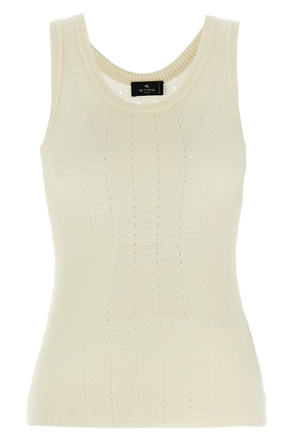 Top punzonato - Bianco (44 IT)