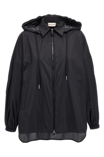 Giacca a vento rouches - Nero (38 IT)