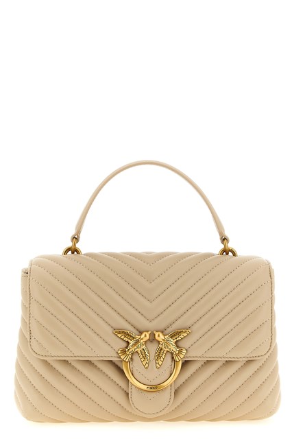 Borsa a mano 'Classic Love Bag Puff' - Beige