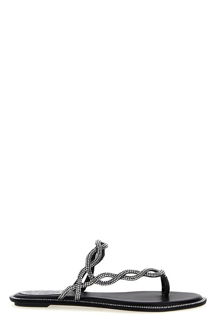 Sandalo 'Braid' - Nero (36)