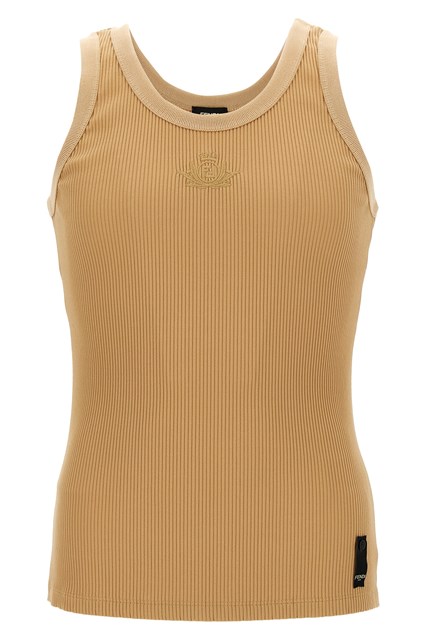 Tank top 'Fendi Crest' - Beige (M)