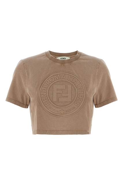 T-shirt 'Fendi Roma' 3D - Marrone (XS)