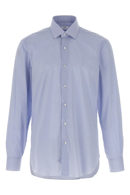 Camicia righe - Azzurro (42 cm)