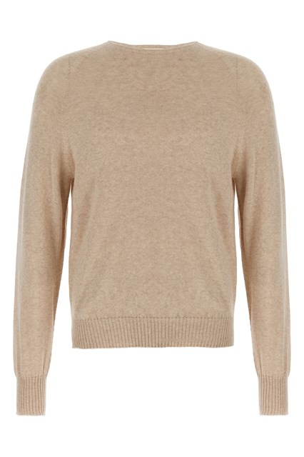 Maglia cotone cashmere - Beige