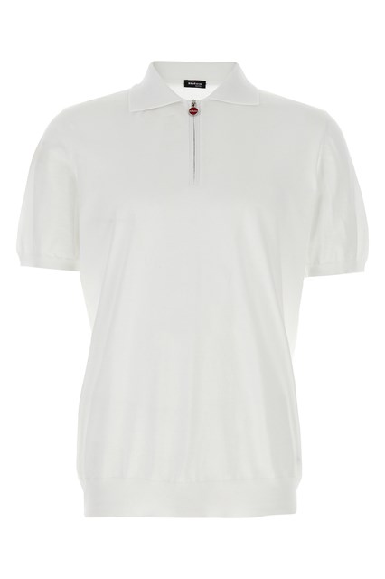 Polo nido d'ape - Bianco (XXXL)