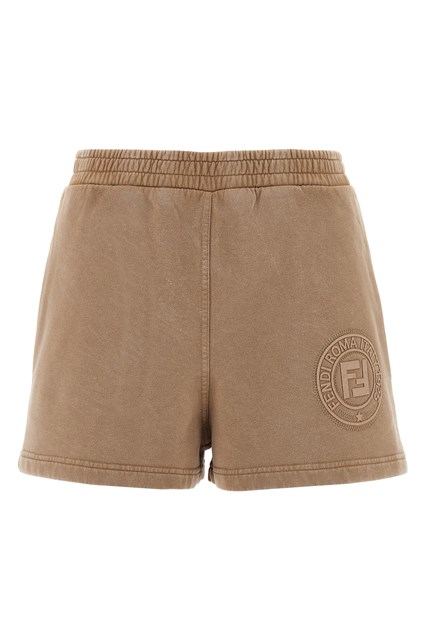 Short 'Fendi Roma' 3D - Marrone (XS)
