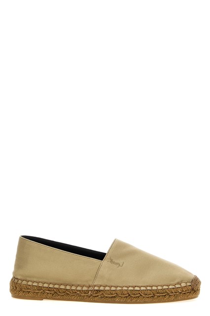 Espadrillas ricamo logo - Beige (35)